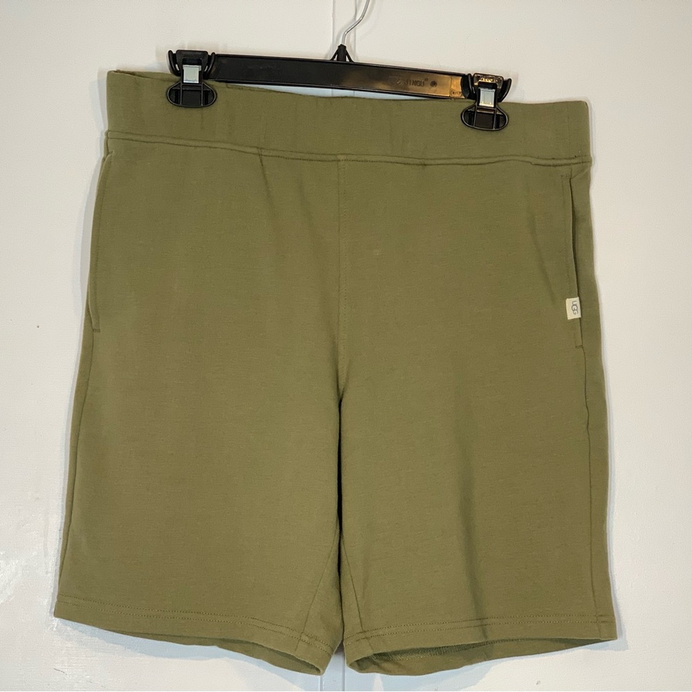 UGG Darian Sleep Men’s Shorts in Olive - Picture 4 of 8